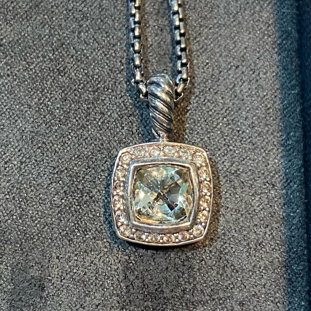 David Yurman Petite Albion Pendant and Necklace